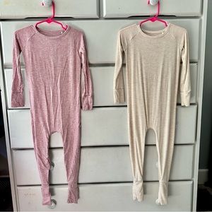 Little Sleepies Crescent Zip Heather Bundle